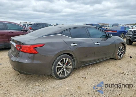 2016 Nissan Maxima 3.5S z USA, uszkodzony, nr VIN 1N4AA6AP6GC425379